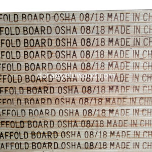 Pine LVL Scaffold Board from China Factory, 300x45mm, Prefab House Construction