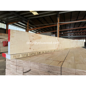 Structural Pine LVL Scaffold Board, Made in China, Q235 Steel, 12m Long