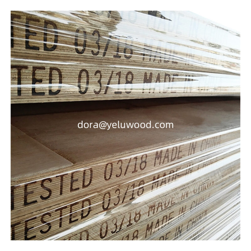 China Factory Anti-Slip LVL Scaffold Board, Pine Wood Plank for Construction Sites